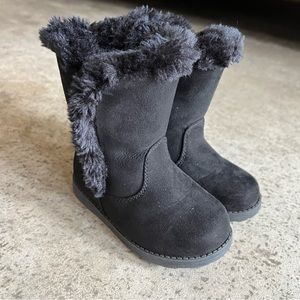 Cat&Jack Toddler Boots black 8